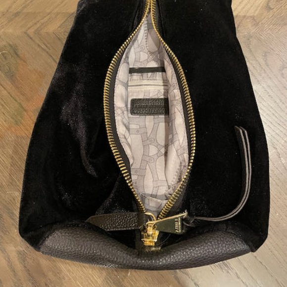 Aimee Kestenberg TAMITHA Backpack with Black Velvet & Black Leather main image 5